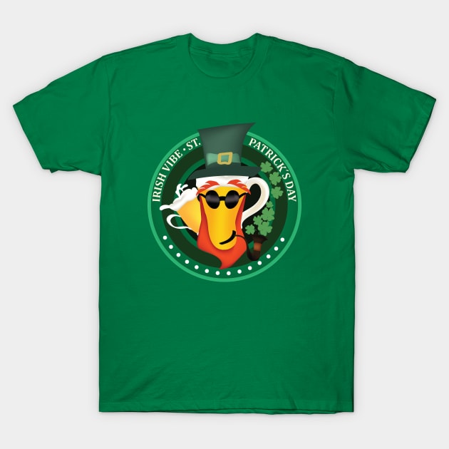 St. Patrick´s Day Irish vibe T-Shirt by ArteriaMix